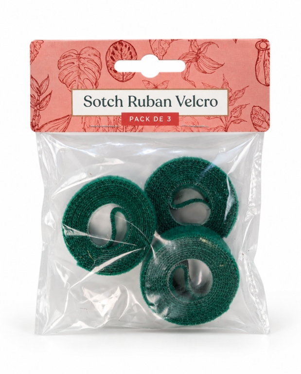 scotch velcro pour plante grimpante