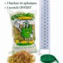 kit tuteur plat transparent avec sphaigne et scotch velcro
