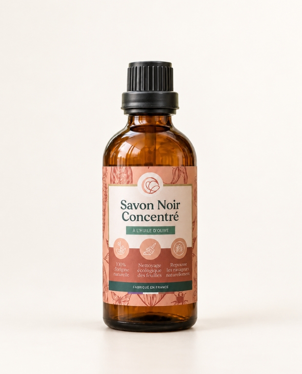 savon noir concentré pour plantes 100ml