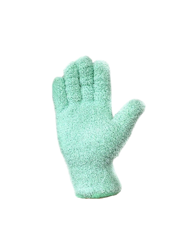 Gants mint de nettoyage pour plantes - Anti-calcaire