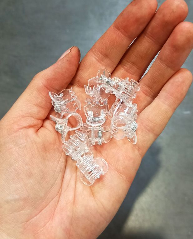 Pinces transparentes pour Plante x10 - Clips pour tuteur