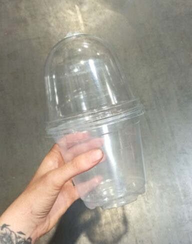 Pots de Semis transparent ronds avec Couvercles dôme alternative