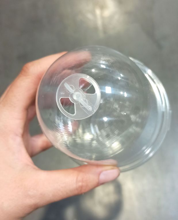 Pots de Semis transparent ronds avec Couvercles dôme
