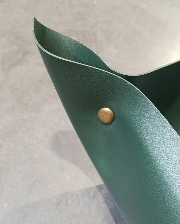 Grand Tapis de Rempotage en Simili Cuir Vert pour Plantes