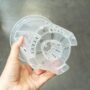 Pot Transparent profond pour Aracées – Parois Micro-Perforées