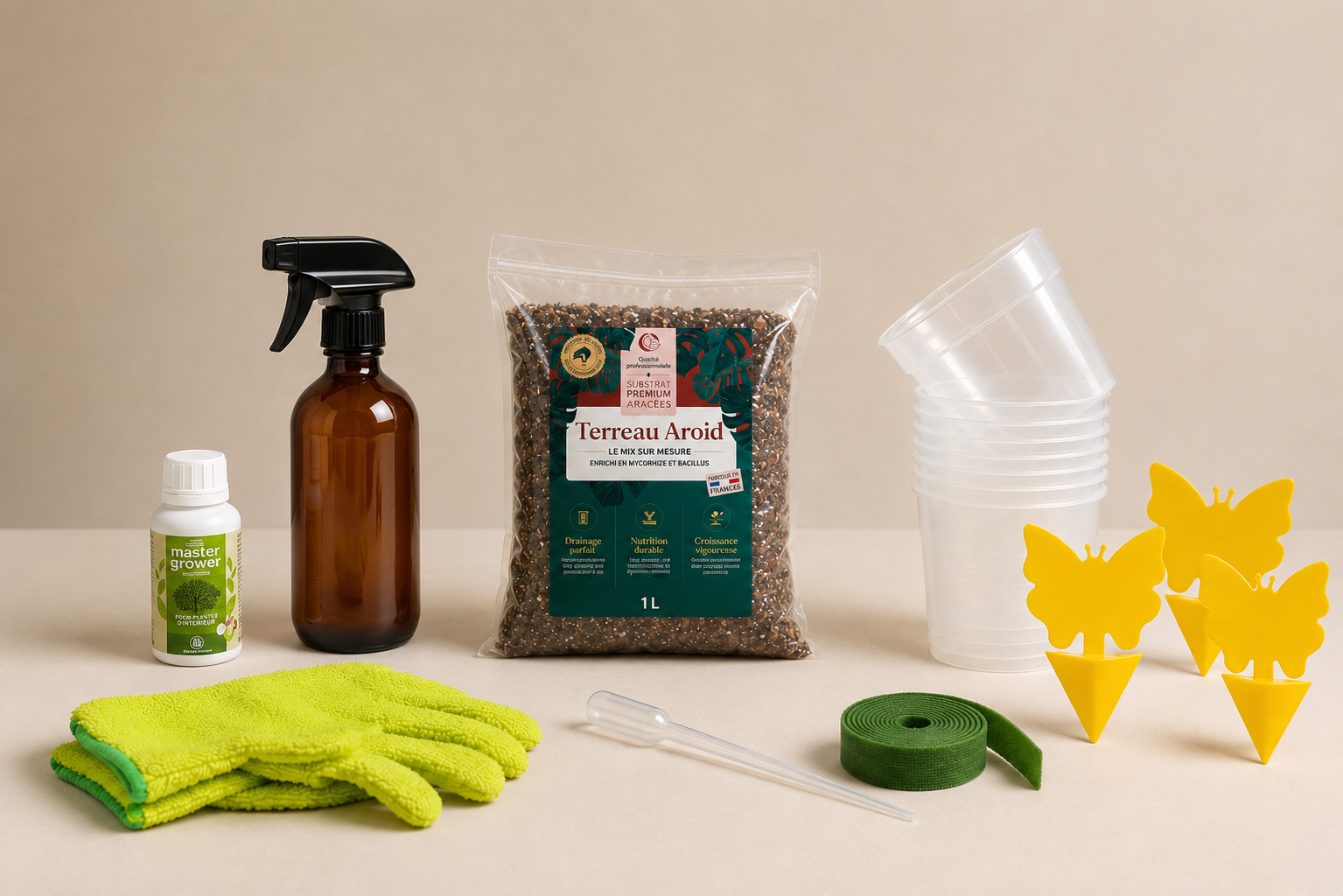 Coffret Rempotage et Soins des Plantes
